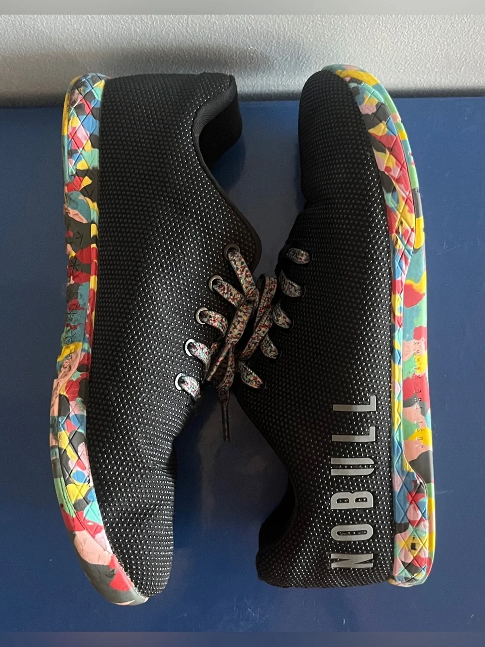 NOBULL Outwork trainers  black Superfabric upper & , multi-patterned 12.5
